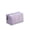 Purple, variant on Makeup Bag, White Checked Fluffy Decompress Puffer Travel Toiletry Bag, 1 Piece Large Capacity Cosmetic Storage Organizer, for Travel Daily Use Makeup Brushes Toiletries Storage