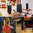 thumbnail image 3 of All-in-One French Press Travel Coffee Mug, 12oz Insulated Stainless Steel Coffee Maker and Tumbler for Hot & Cold Brew, Portable & Leak-Proof for Commuting, Camping, and Office, 3 of 19