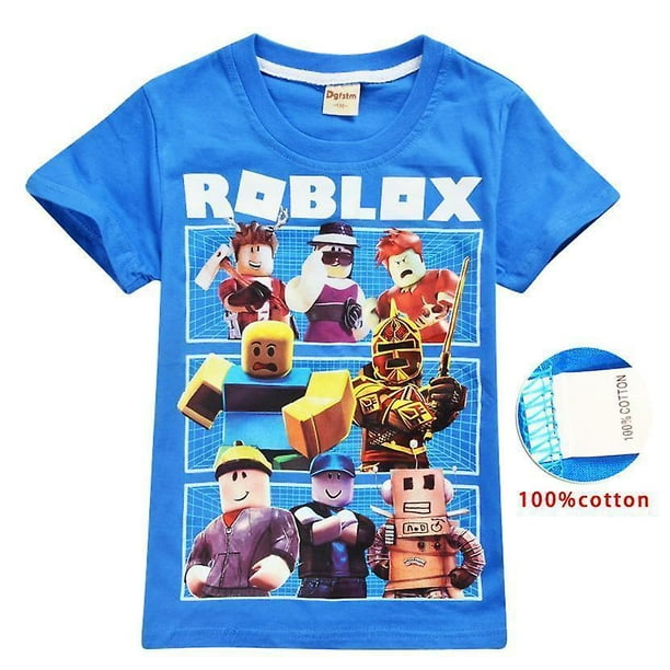 Roblox T-SHIRT for Children Size- 130-150 Blue 