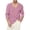 AB279 Pink, variant on Tisuna Men'S Long Sleeve T-Shirts Loose V Neck Tops Men Solid Tees For Daily Wear Size L