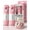 Pink*2(10ml), variant on 2 Pcs 2-in-1 Box Cutter & Thermal Paper Eraser, 2026 New Water-Based Thermal Paper Eraser Pen with Unboxing Knife for One Smear Printed Text Covering - Liquid Redacting Marker (Blue)