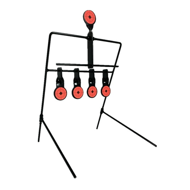 Atflbox Resetting Targets for BB Guns, Steel Targets for Shooting, Rated for Pellet Gun Airgun
