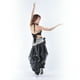 thumbnail image 3 of Pantalones Harem de Danza de Vientre Pierna Ancha traje Latino Negro Hugo Pantalones de danza del vientre para mujer Pantalones de harén, 3 of 10