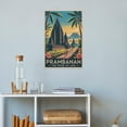 thumbnail image 4 of Prambanan Temple Pride of Java Vintage Travel Poster Retro Indonesia Hindu Monument Wall Art Print Print Poster, 4 of 8