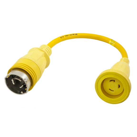 Hubbell 50A/125V-30A/125V Adapter HBL61CM55