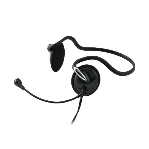 behind the neck headset with microphone