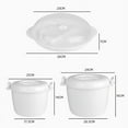 thumbnail image 4 of Olla arrocera eléctrica Winyuyby, color blanco - Contenedor para almuerzo, 4 of 8