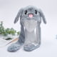 thumbnail image 4 of Lindo gorro de felpa transfronterizo con orejas móviles para mujer, cálido y dulce en otoño e invierno, camioneta de dibujos animados, pequeño perro blanco, 4 of 5