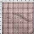 thumbnail image 3 of oneOone Viscose Jersey Fabric Check Ikat Printed Fabric 1 Yard 60 Inch Wide, 3 of 5