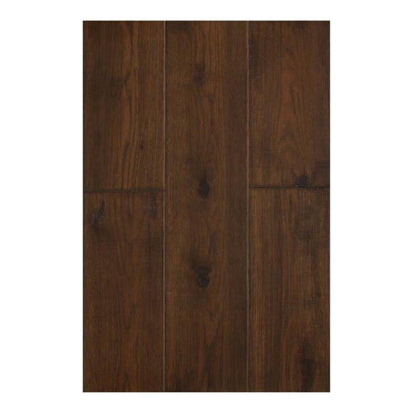 Pemberly Row Traditional 1/2 x 7" Hardwood Flooring in Chestnut