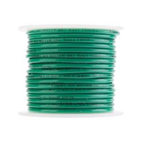 Remington Industries 12 AWG Solid THHN Building Wire, 600V, 50 ft Length, Green