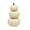 Beige, variant on LiUMX 3 Tier Stacked Artificial Orange Pumpkin Decor, Plastic Resin Pumpkin Stack Tabletop Ornament, Fall Halloween Thanksgiving Mantel and Tiered Tray Decoration
