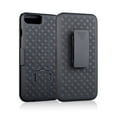 thumbnail image 6 of iPhone 8 Plus/ 7 Plus Belt Case Clip Holster, Dteck Heavy Duty Shockproof Rugged Holster Case Cover with Belt Swivel Clip and Built in Kickstand For Apple iPhone 8 Plus /iPhone 7 Plus, Black, 6 of 6