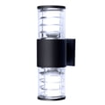 thumbnail image 1 of Pantalla De Plástico De Aluminio Resistente Al Agua De 24 W, Lámparas De Pared Led, Lámpara De Pared Ip65, Enchufe E27 Para Exteriores Yuarrent HA025434-08, 1 of 6