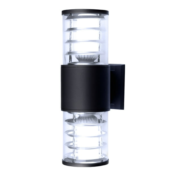 Pantalla De Plástico De Aluminio Resistente Al Agua De 24 W, Lámparas De Pared Led, Lámpara De Pared Ip65, Enchufe E27 Para Exteriores Cateissary HA025434-08