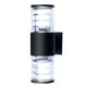 thumbnail image 1 of Pantalla De Plástico De Aluminio Resistente Al Agua De 24 W, Lámparas De Pared Led, Lámpara De Pared Ip65, Enchufe E27 Para Exteriores Cateissary HA025434-08, 1 of 6