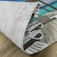 thumbnail image 5 of Ambesonne Summer Place Mats Set of 4, Sunbeds SeaSunbeds, Standard Size, Pale Brown White, 5 of 6