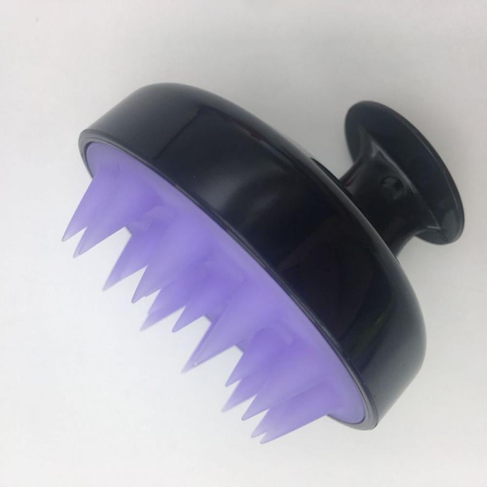 Multifunctional Hair Scalp Massager Soft Silicone Shampoo Brush For