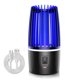thumbnail image 1 of Exterminador de insectos, trampa portátil para matar mosquitos, exterminador de moscas recargable con alimentación USB para interiores y exteriores, camping, viajes, 1 of 7