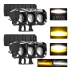 thumbnail image 1 of Par Faros Auxiliares Lupa Led Focos Luz 240w Para Coche Moto, 1 of 8