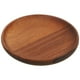 thumbnail image 2 of Plato de madera, bandeja para servir frutas, bandeja de madera redonda, plato de madera para servir, plato de madera, bandeja de joyería, 2 of 6