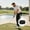 Black, variant on Leather Golf Waist Pack with Multiple Pockets for Golf Balls and Accessories