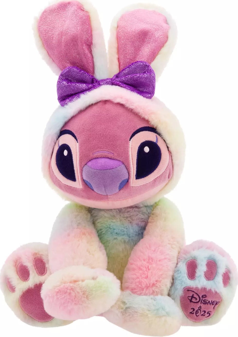 2024 Disney Easter Stitch Plush Toy Doll in Fluffy Bunny
