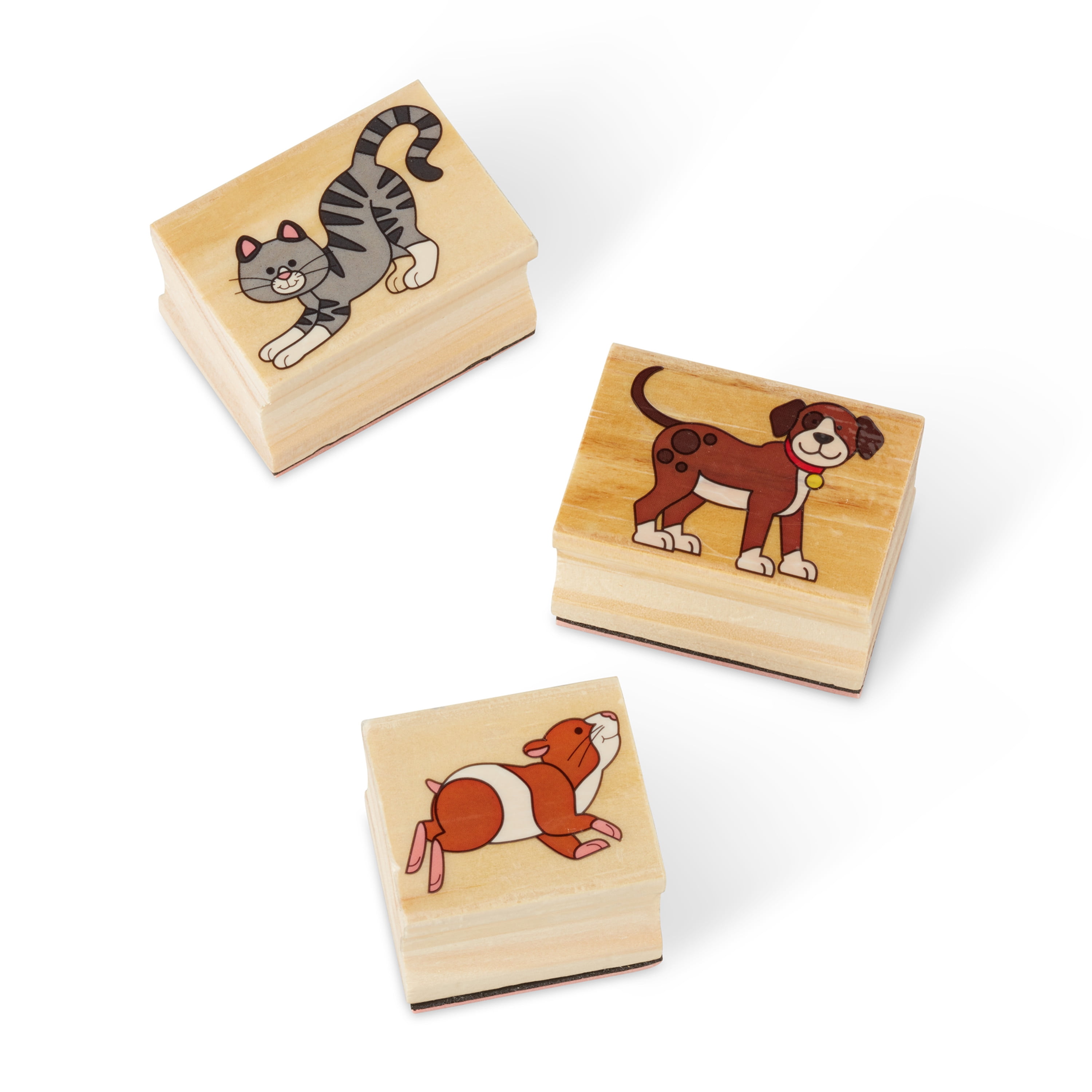 26MF128 - Melissa & Doug Animal Stamp Set – Kit Planète