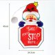 thumbnail image 2 of Decoración de Navidad Ventana iluminada Decoración colgante Luces de Navidad LED con gancho de ventosa 3 pilas Aaa para fiesta de Navidad Showcase Show - Papá Noel 1 24x45cm Kuyhfg Bienvenido a Kuyhfg, 2 of 2