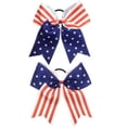 thumbnail image 3 of Wentin Reduced Hair clip USA Flag Children's Hair Bow Elastic Hair Ties Hair Accessories, 3 of 3