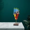 thumbnail image 4 of Estatua de cara , colección de arte creativo de escritorio, escultura decorativa de estatuil exposición de Hotel, dormitorio, hogar, EstiloD Colco Estatua abstracta del arte de la cara, 4 of 6