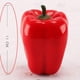 thumbnail image 2 of Pimiento morrón artificial, alimento realista, verdura falsa para gabinete rojo, 2 of 9