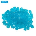 thumbnail image 3 of Uxcell 200Pack Glow Rocks 10-15mm Glow Pebbles Decoration in the Dark Luminous Stones Decor DIY Decorative Dark Blue, 3 of 7