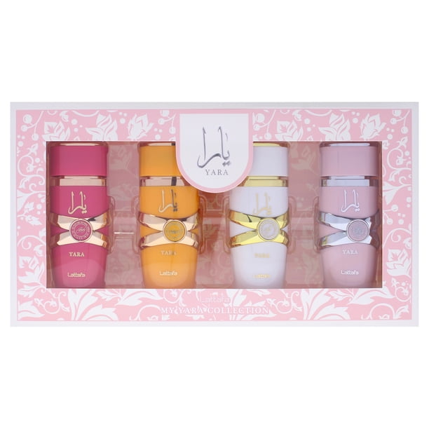 My Yara Collection by Lattafa for Women - 4 Pc Gift Set 0.84oz