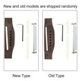 thumbnail image 3 of Wood Guitar Bridge Saddle Nut Adjustable Shaft Repair Kit for 6 String Folk Guitar, 3 of 8