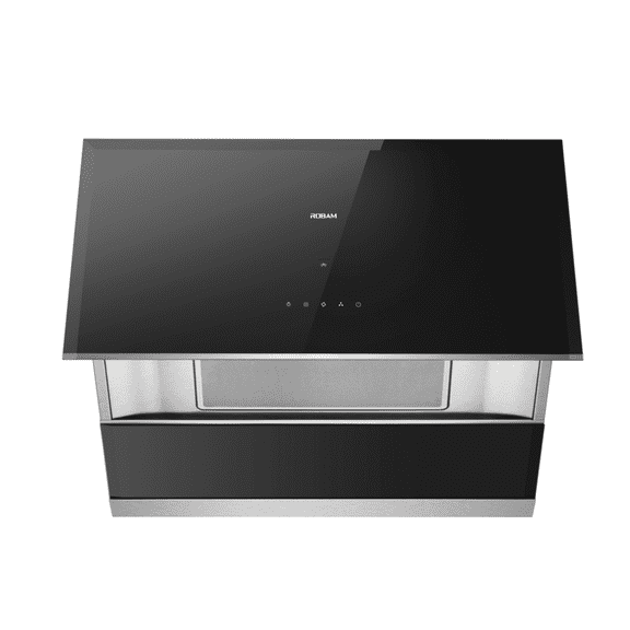 ROBAM 30" Under Cabinet Range Hood, 1050 CFM Powerful Side-Draft Vent Hood, Gesture & Touch Control, Stainless Steel & Tempered Glass, Ducted Exhaust for Modern Kitchens