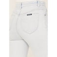thumbnail image 4 of Rolla's Women's Light Wash High Rise Dalton East Coast Flare Jeans - R31J20 31W x 32L, 4 of 4