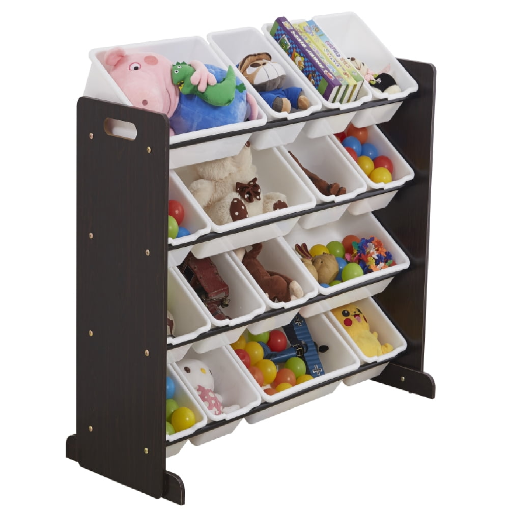 Kepooman Kids Toy Organizer With with 16 Plastic Bins, Extra Large Kepooman Kids Toy Organizer With with 16 Plastic Bins, Extra Large