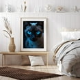 thumbnail image 6 of Diamond Art Kits for Adults - 5d Blue Eyed Cat Portrait Dark Background Diamond Painting for Adults, Diamond Art for Adults Beginners, Diamond Painting Kits for Adults for Home Wall Decor, 6 of 7