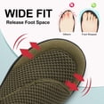 thumbnail image 3 of Barerun Mens Wide Diabetic Shoes Adjustable Barefoot Walking Shoes Breathable Zero Drop Sneakers for Wide Width, 3 of 7
