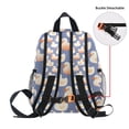 thumbnail image 5 of FORMRS School Backpack with Front Zippered Pocket 12" Student Travel Daypack, Purple Cartoon Duck Pattern, 5 of 6