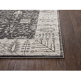 thumbnail image 3 of Rizzy Rugs Panache Area Rug PN6975 Gray Vines Leaves 5' 3" x 7' 6" Rectangle, 3 of 3