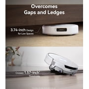 Restored Narwal Flow Robot Vacuum and Mop Combo, 22000 Pa Suction, FlowWash Self-Cleaning Track Mop, Self-Emptying with Dual-Camera AI Obstacle Avoidance,White