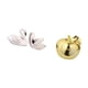 thumbnail image 5 of Figuras de cisnes de resina y esculturas de frutas de cerámica. Colección para decoración navideña del hogar, la oficina, el dormitorio o la sala de e, 5 of 8