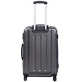 thumbnail image 4 of 3 Pièces Ensemble de Voyage Sac ABS Valise Trolley Gris, 4 of 7
