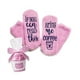 thumbnail image 1 of Calcetines con letras debajo de los pies, calcetines con forma de pastel, calcetines hasta la mitad de la pantorrilla para hombres y mujeres, versátiles, 1 of 6