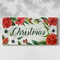 thumbnail image 2 of Christmas Flora Wreath Collection D- Gallery Wrapped Canvas, 2 of 9