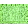 thumbnail image 1 of Ahgly Company Indoor Rectangle Abstract Green Modern Area Rugs, 8' x 10', 1 of 4