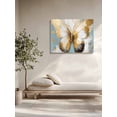 thumbnail image 5 of Butterfly Wall Art for Living Room,Canvas Picture Wall Decor for Bathroom Bedroom,Modern Abstract Teal Brown Oil Painting Painting Artwork for Office Kitchen Hallway Dining Room Home Decor 24"x32", 5 of 8