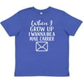 thumbnail image 3 of Inktastic Mail Carrier Future Postal Worker Youth T-Shirt, 3 of 5